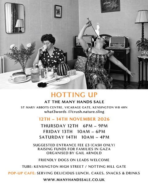 The Many Hands Sale 12-14th November