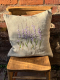 Hand embroidered cushion cover by my mum