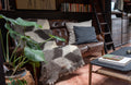 Handwoven wool rug from Ukraine