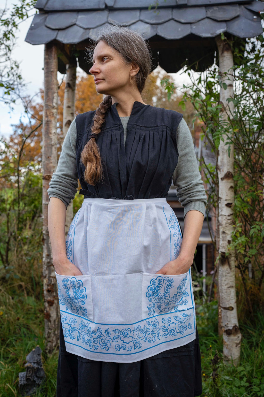 Vintage apron from Ukraine.