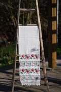Vintage hand embroidered runner from Ukraine