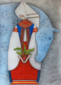 Ukrainian Greeting Card “Horse and beets”
