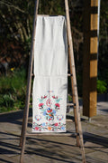 Vintage hand embroidered runner from Ukraine