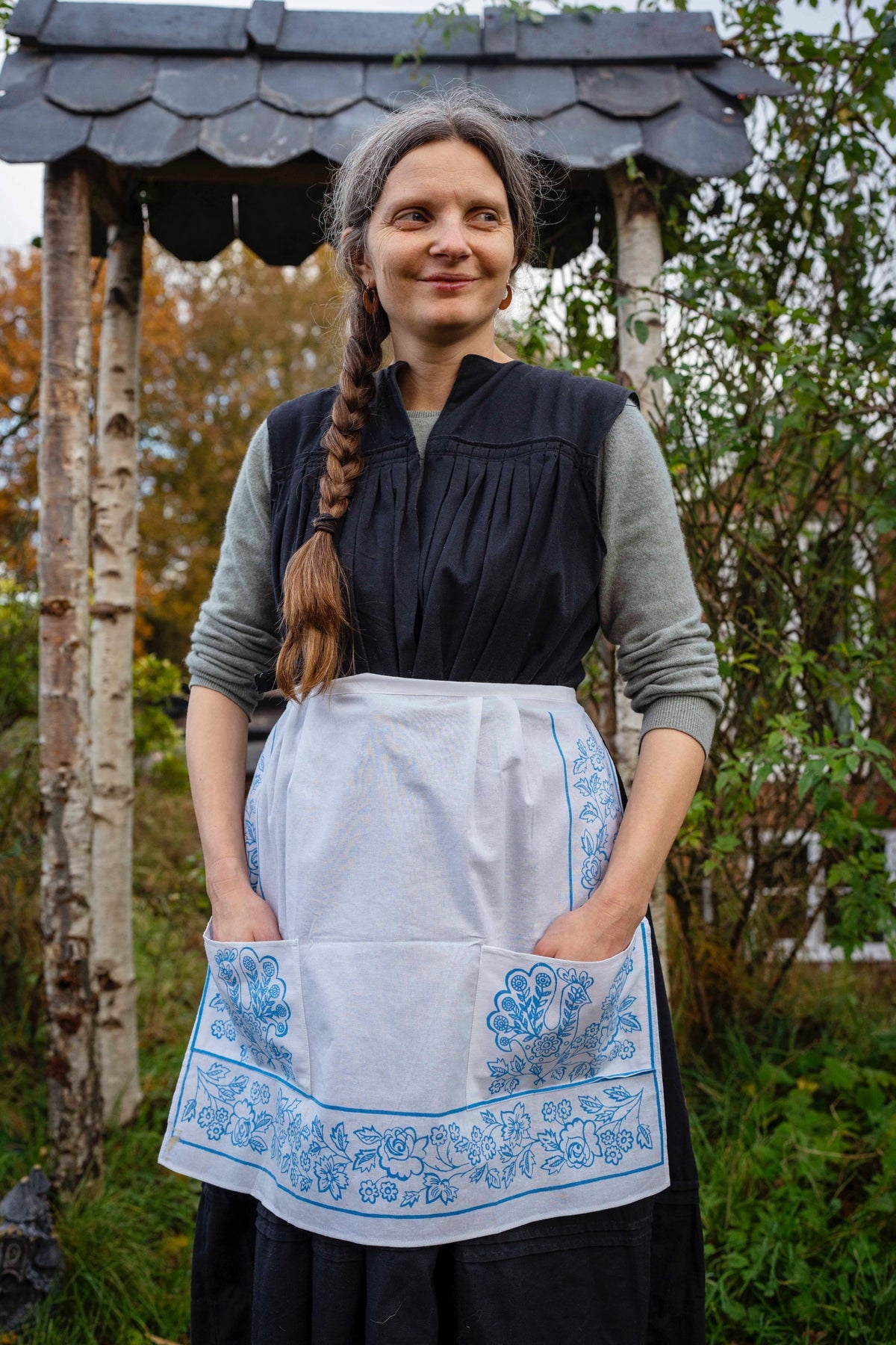 Vintage apron from Ukraine., view 3