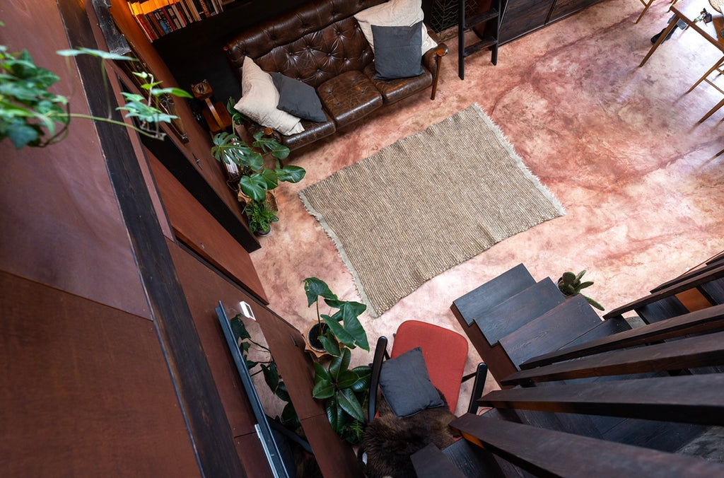 Lizhnyk -handwoven wool rug, view 2